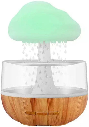 Cloud Rain Humidifier – LED Aromatherapy Mist Air Diffuser