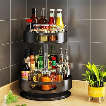 Adjustable Pantry Cabinet Organizer – Space-Saving Kitchen Storage Rack