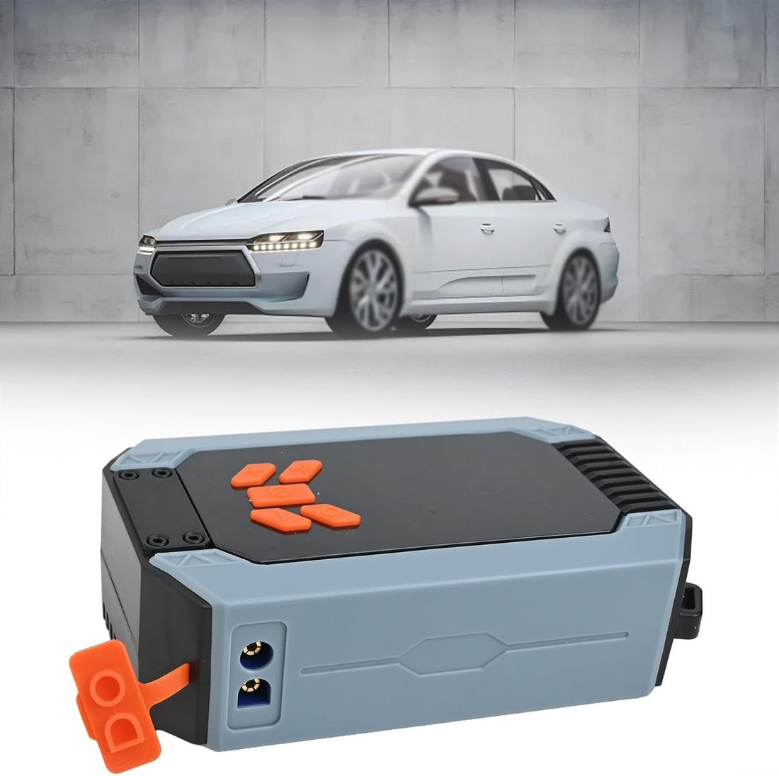 Portable 150 PSI Car Jump Starter with Air Compressor – 7200mAh Power Bank & Battery Booster
