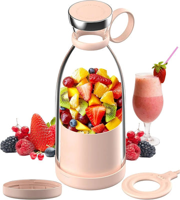 Portable USB Rechargeable Juicer Bottle – Mini Smoothie Blender